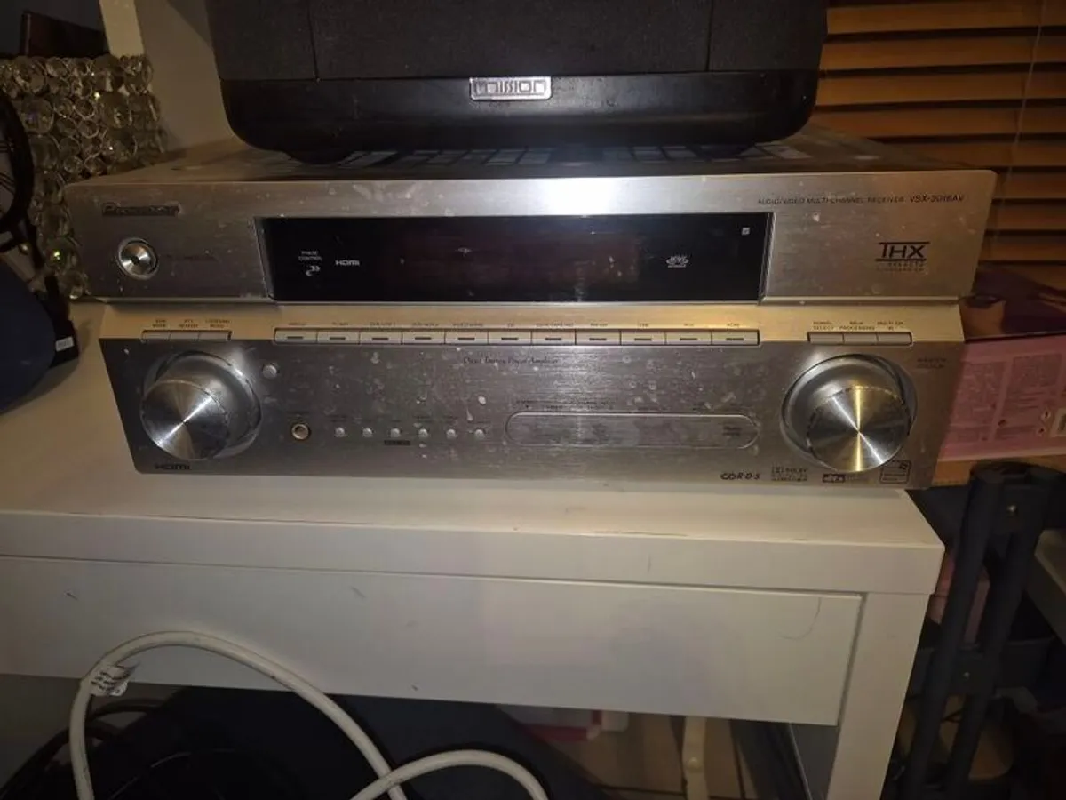 surround sound and reciever - Image 1