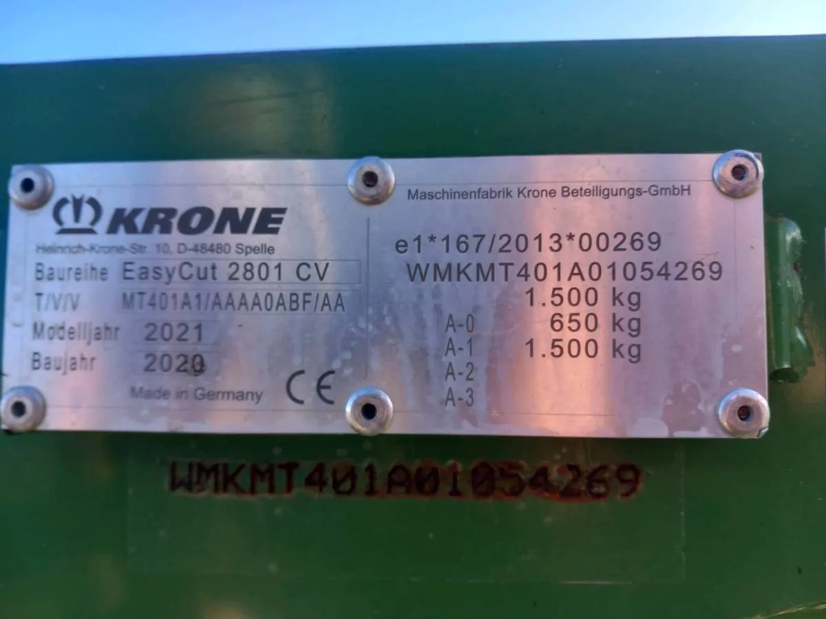 Krone mower - Image 4