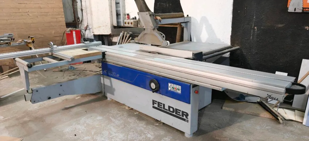 Title: Felder K900S Sliding Table Saw - Image 2