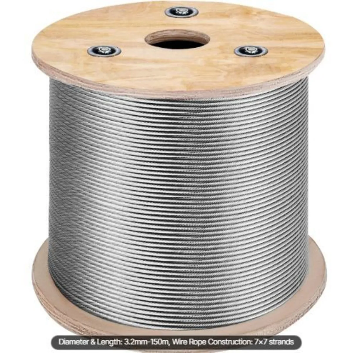 T316 Stainless Steel Cable 3.2 mm 7x7 Steel - Image 1