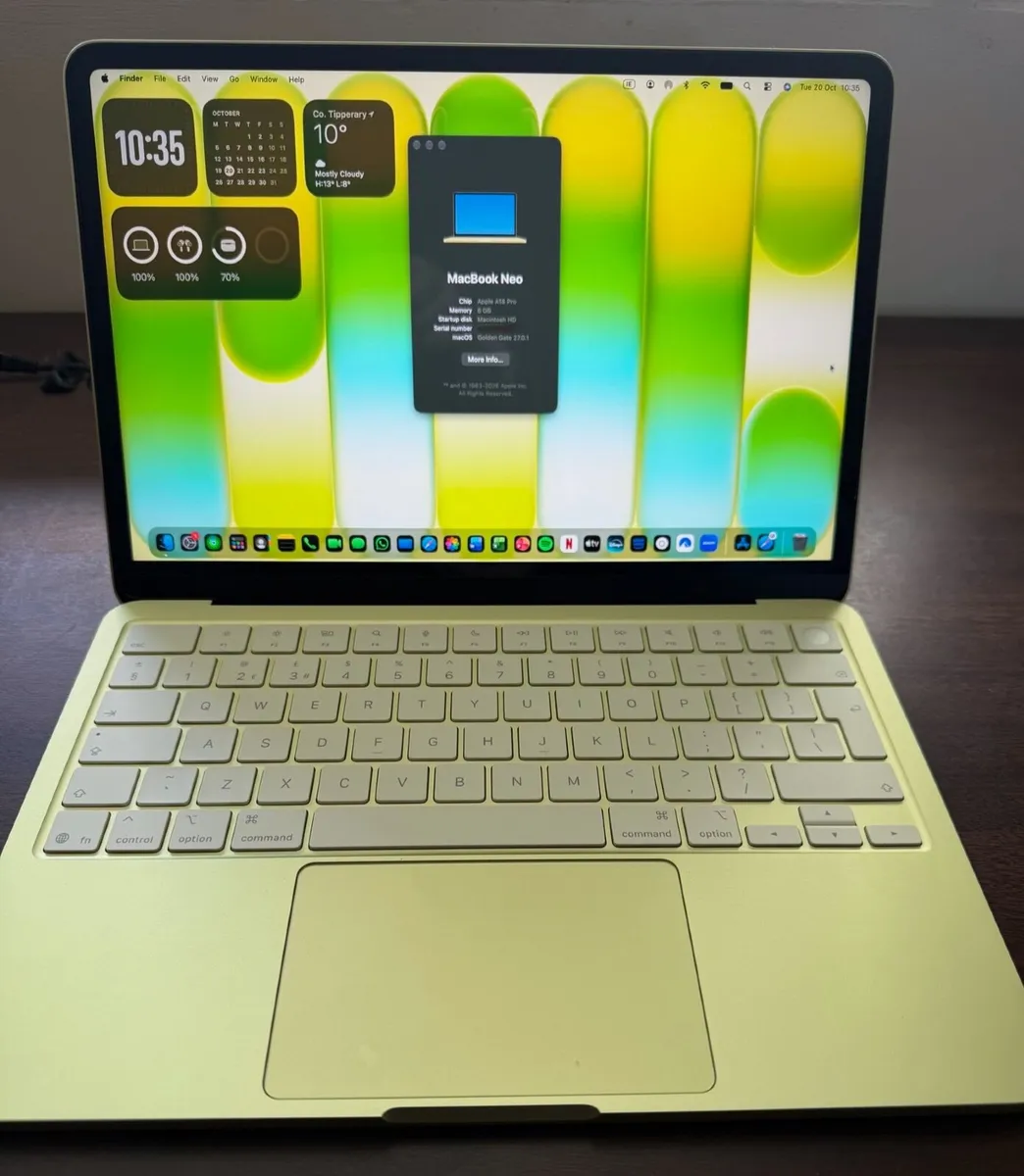 Apple Macbook Neo 512Gb laptop with Touch ID - Image 1