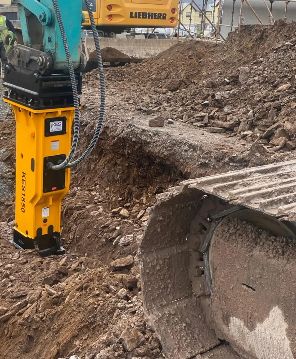 KES1850 Rock Breaker's For Sale. Suits 18 / 25 Ton - Image 3