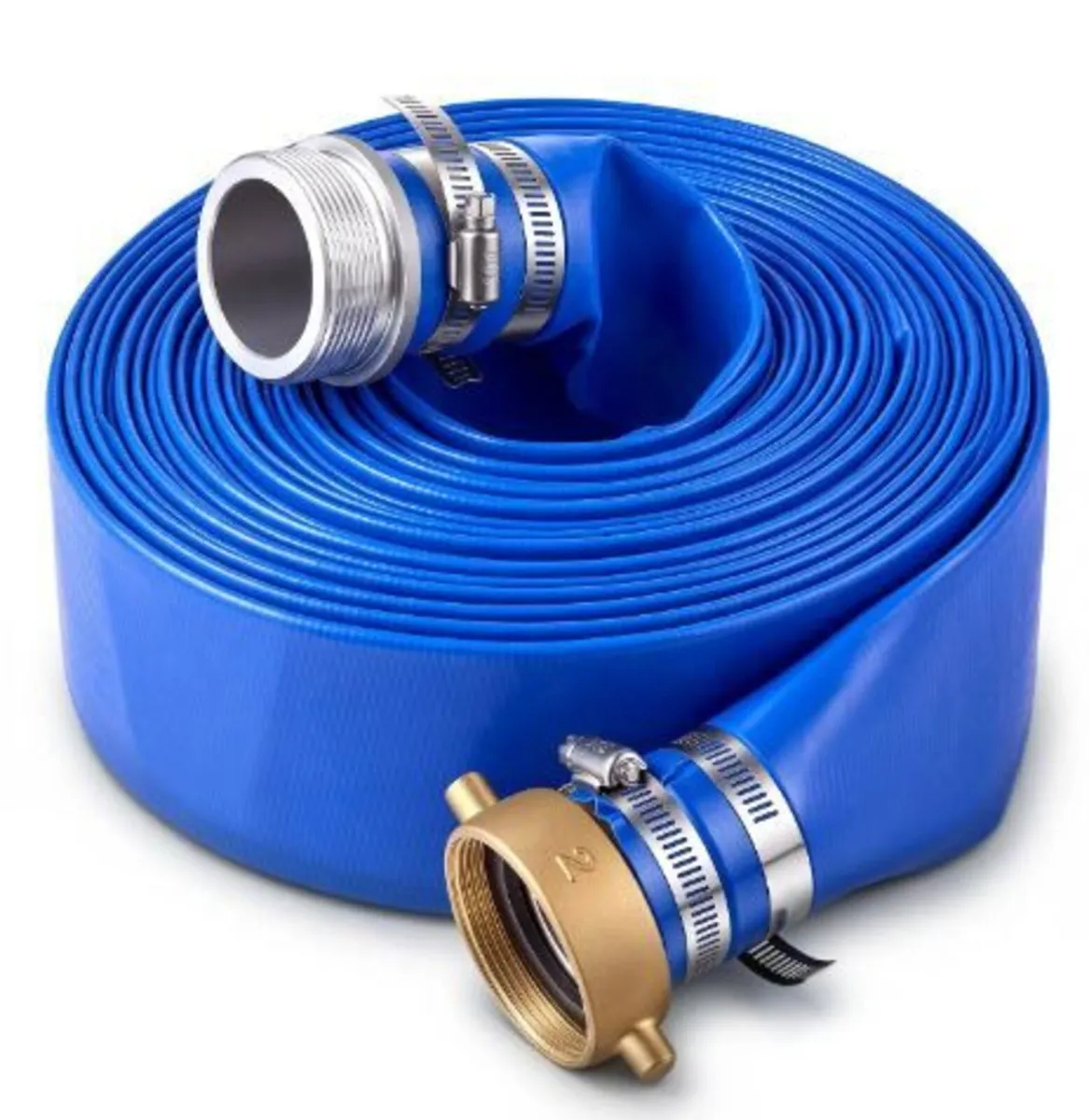 Discharge Hose 2" x 15.2 m PVC Lay Flat - Image 3