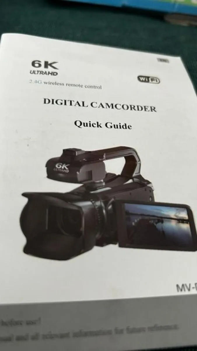 6K DIGITAL VIDEO CAMERA – COMPLETE KIT - Image 4