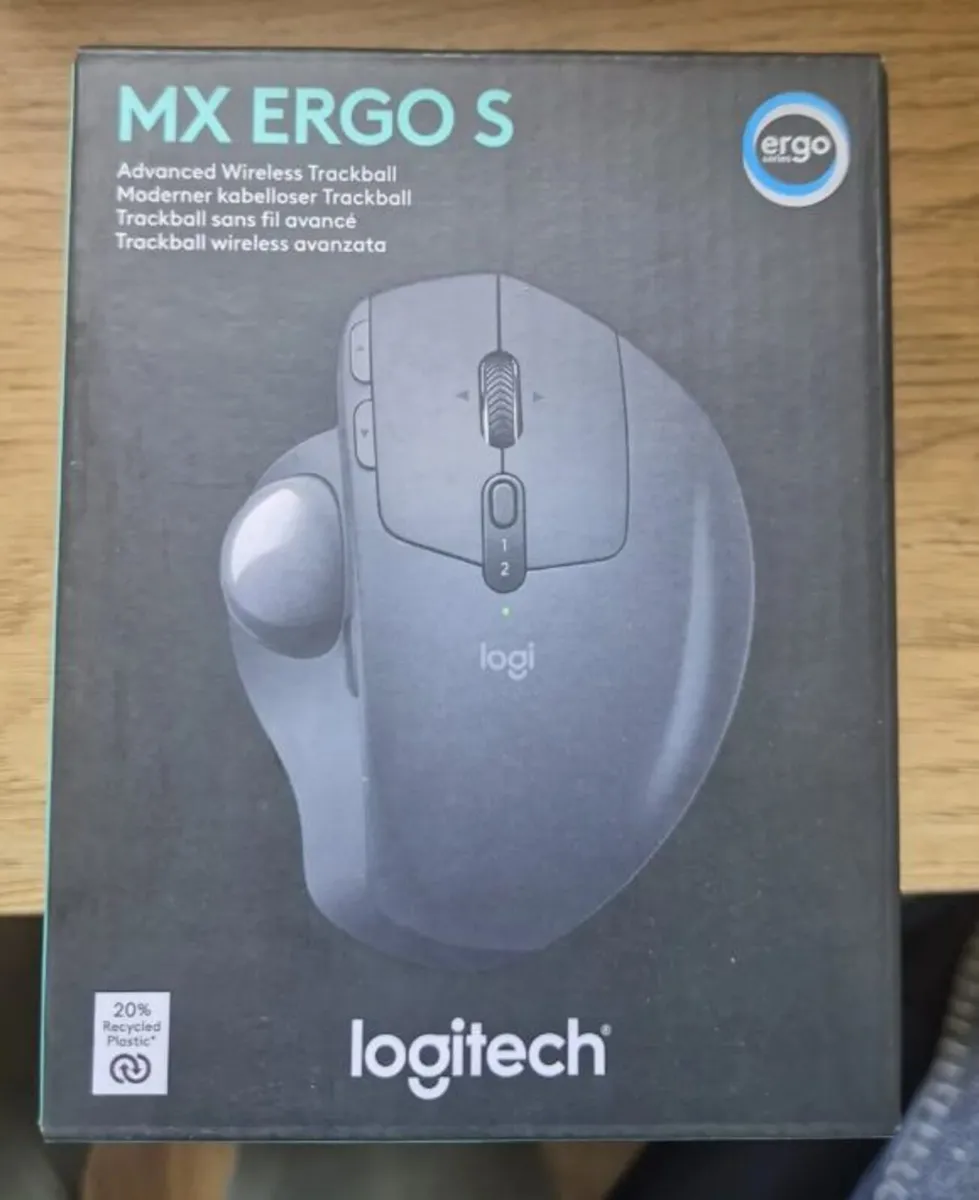 LOGITECH MX Ergo S Wireless Trackball Mouse