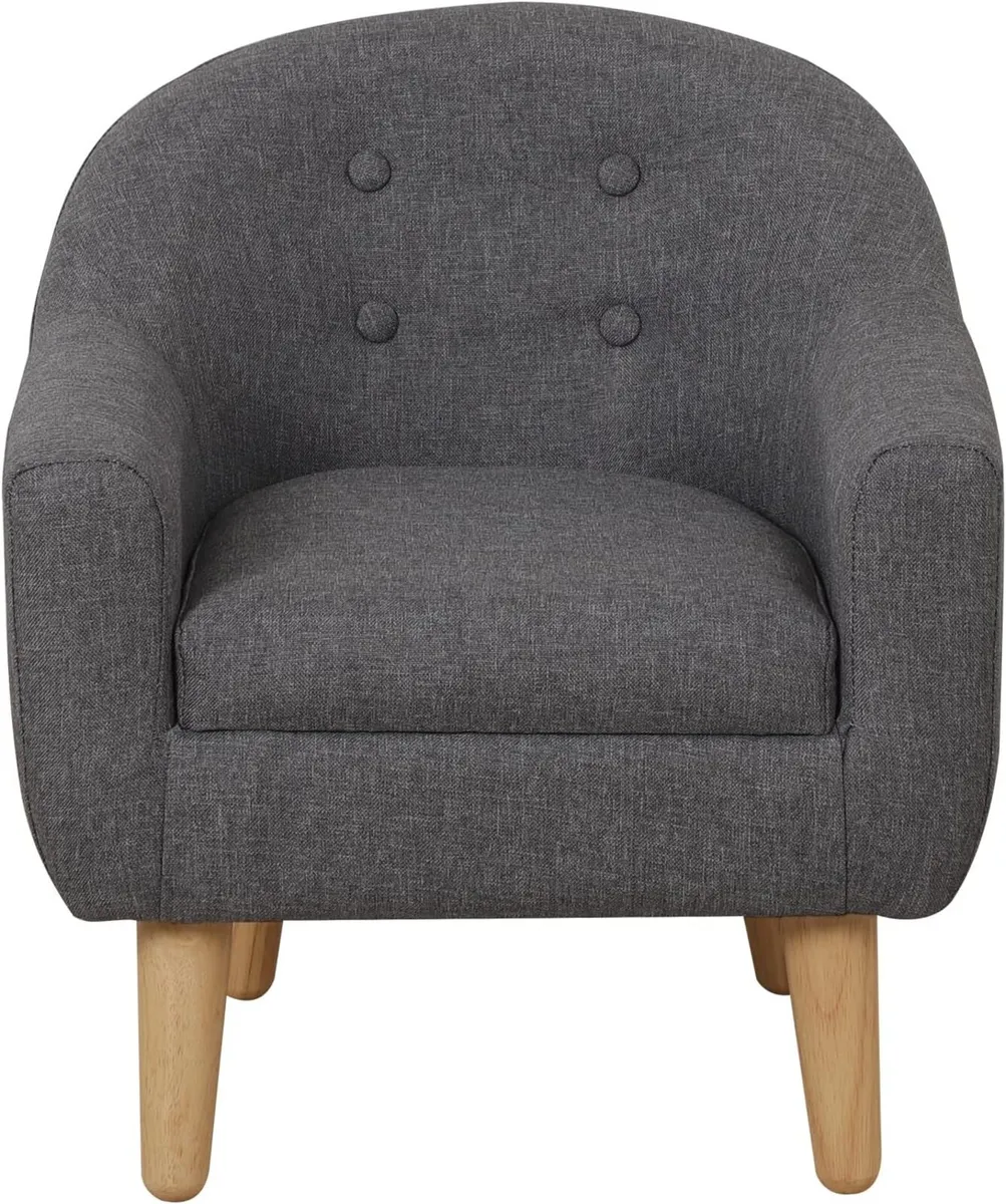 Single Linen Fabric Children's Armchair Toddler - Image 1