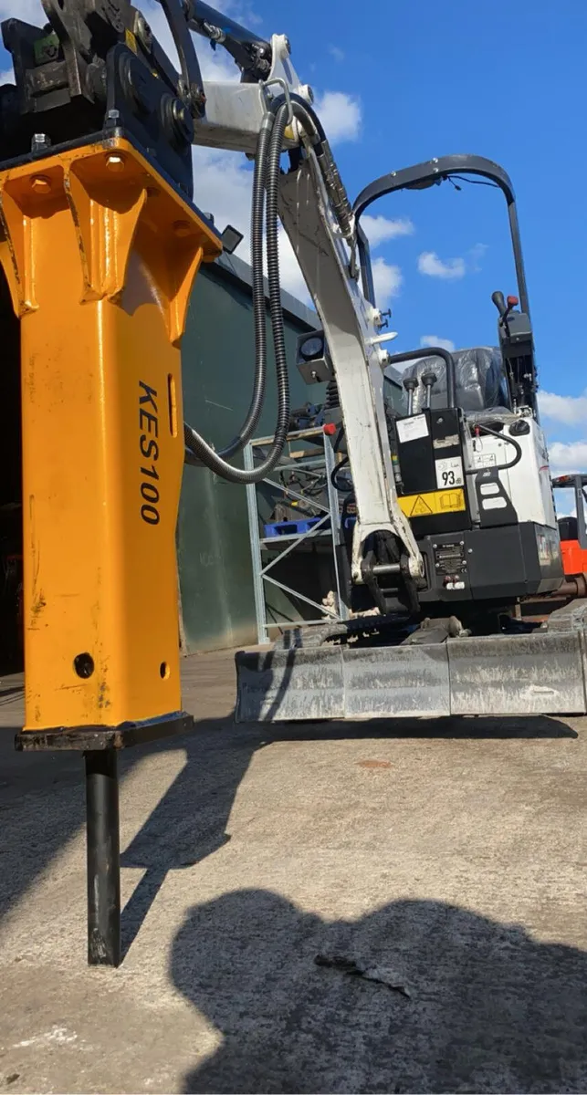 KES100 Rock Breakers for sale. Suits .8/1.6 Ton - Image 1