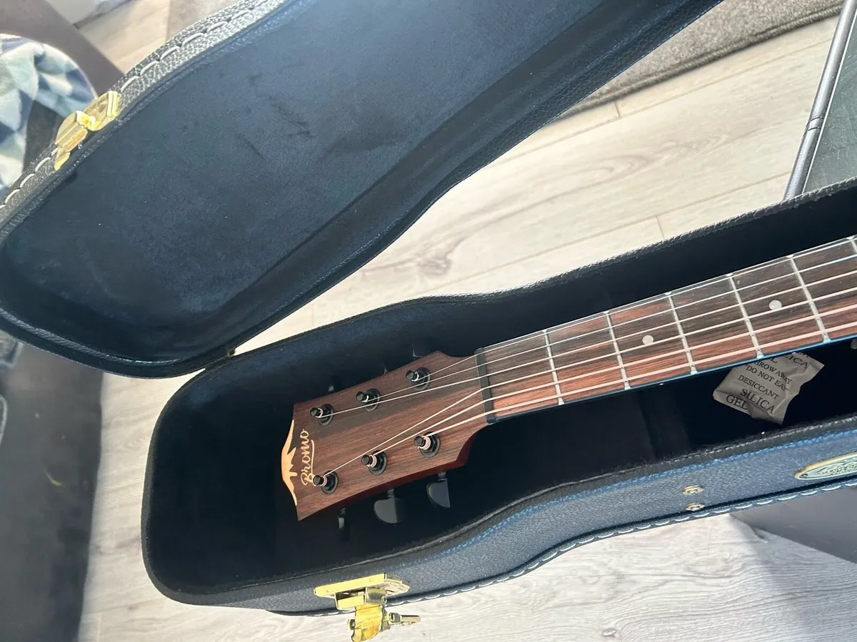 Guitar with hard case - Image 3