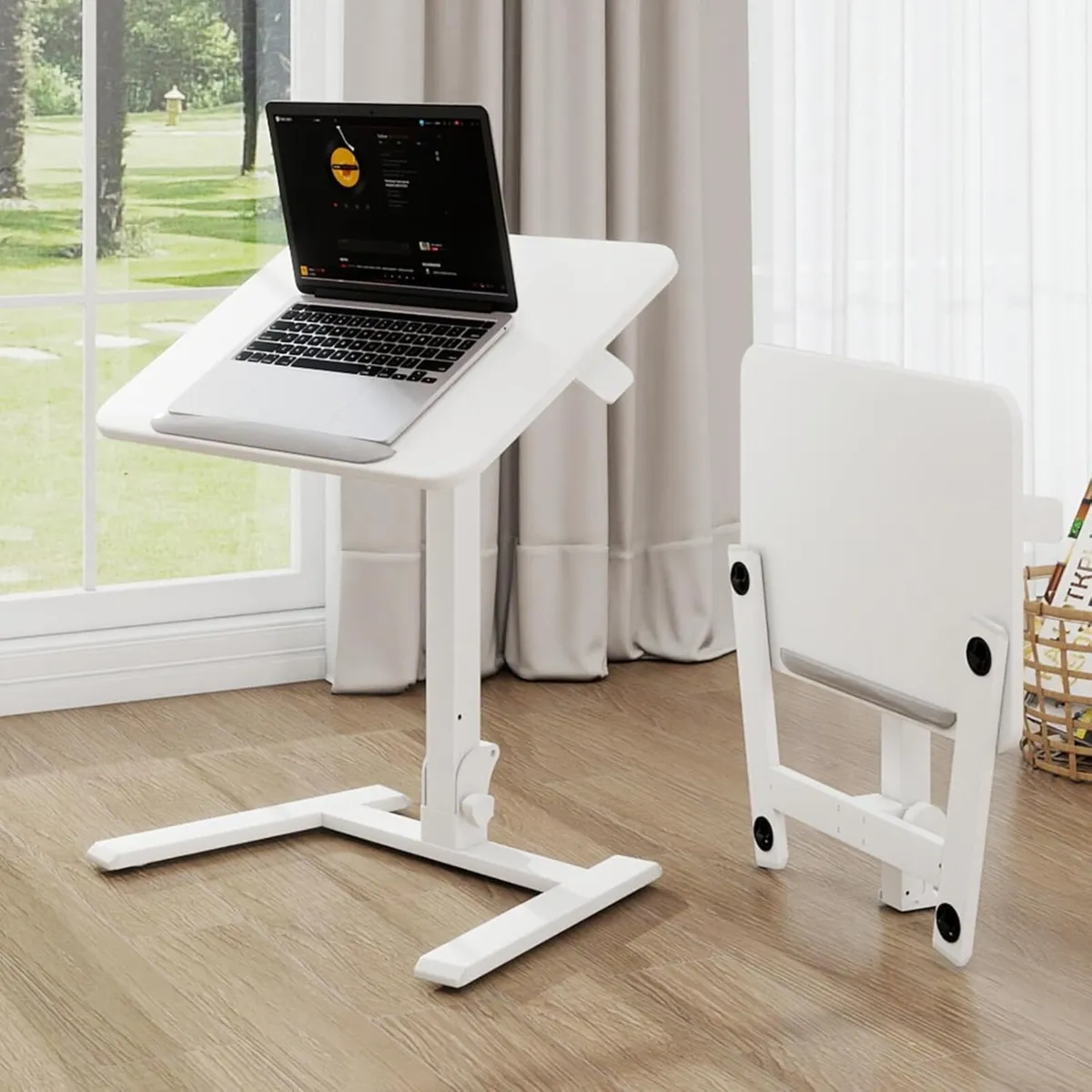 Adjustable Height Small Standing Desk Foldable - Image 1