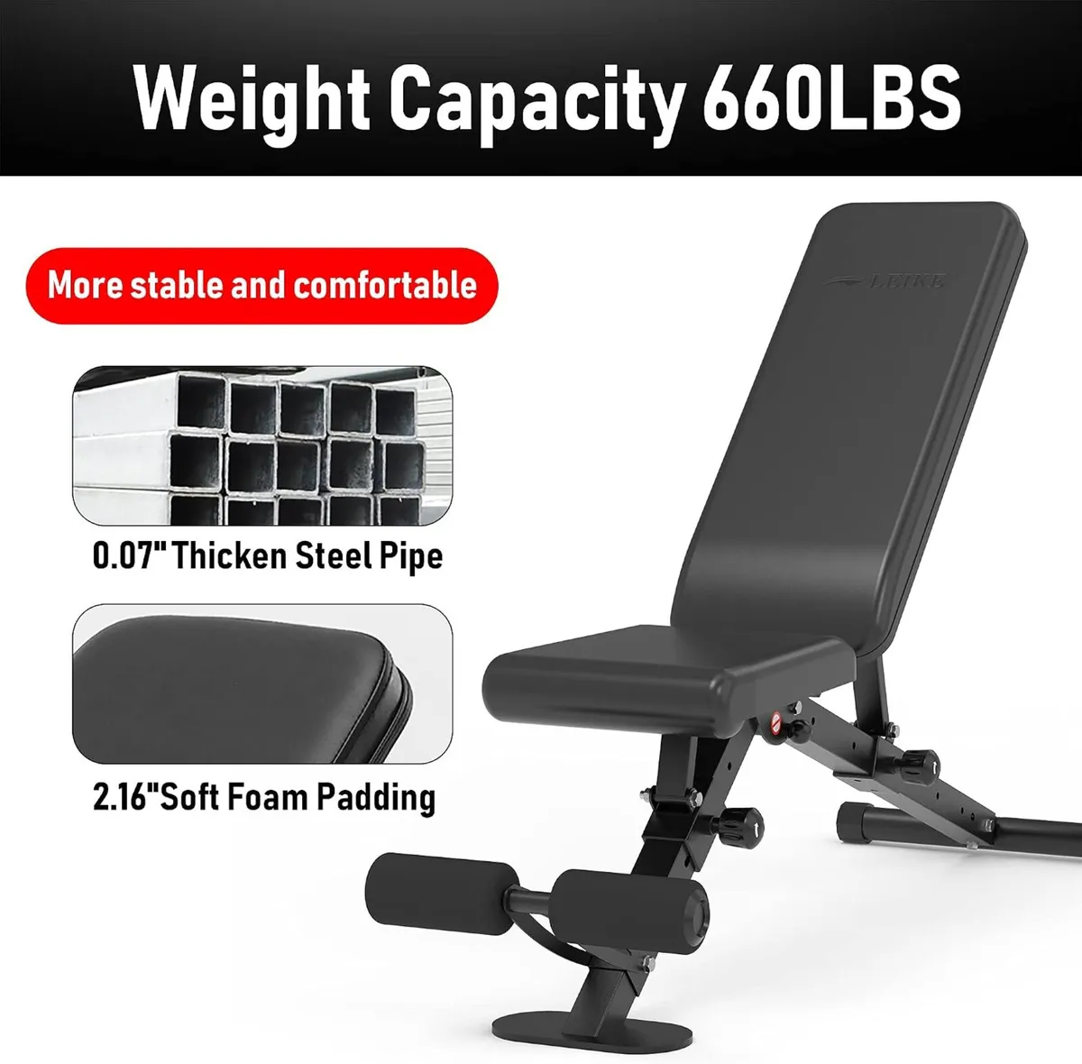 Adjustable Weight Bench - Image 4