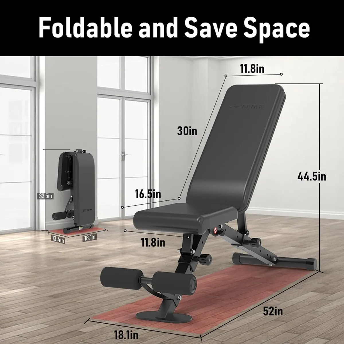 Adjustable Weight Bench - Image 2