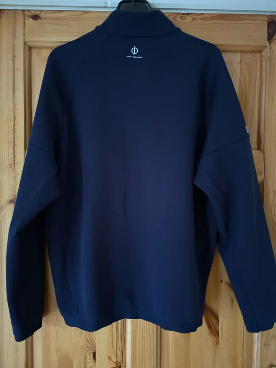 Oscar  Jacobson Golf Sweater - Image 2