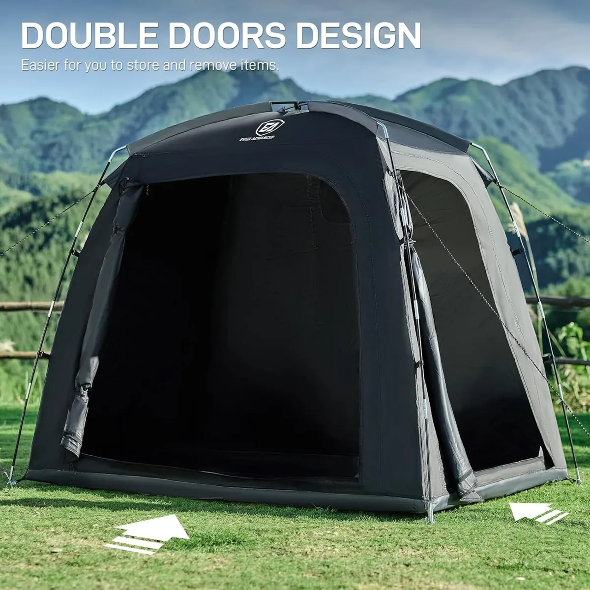 Bike Storage Outdoor 200 X 120 X 165CM - Image 4