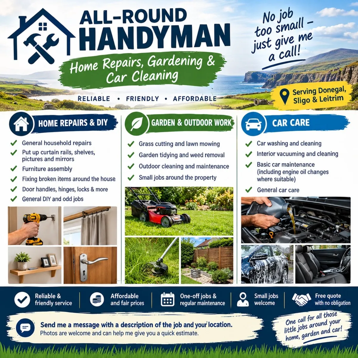 All-Around Handyman – Home, Garden, Car