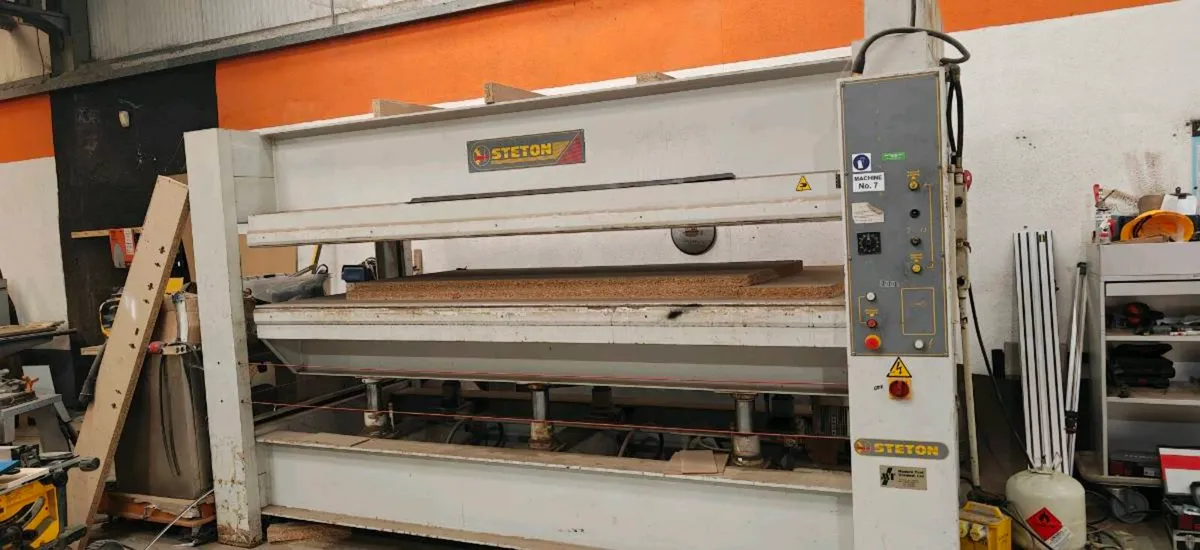 Heavy-Duty STETON Hydraulic Panel / Veneer Press - Image 1