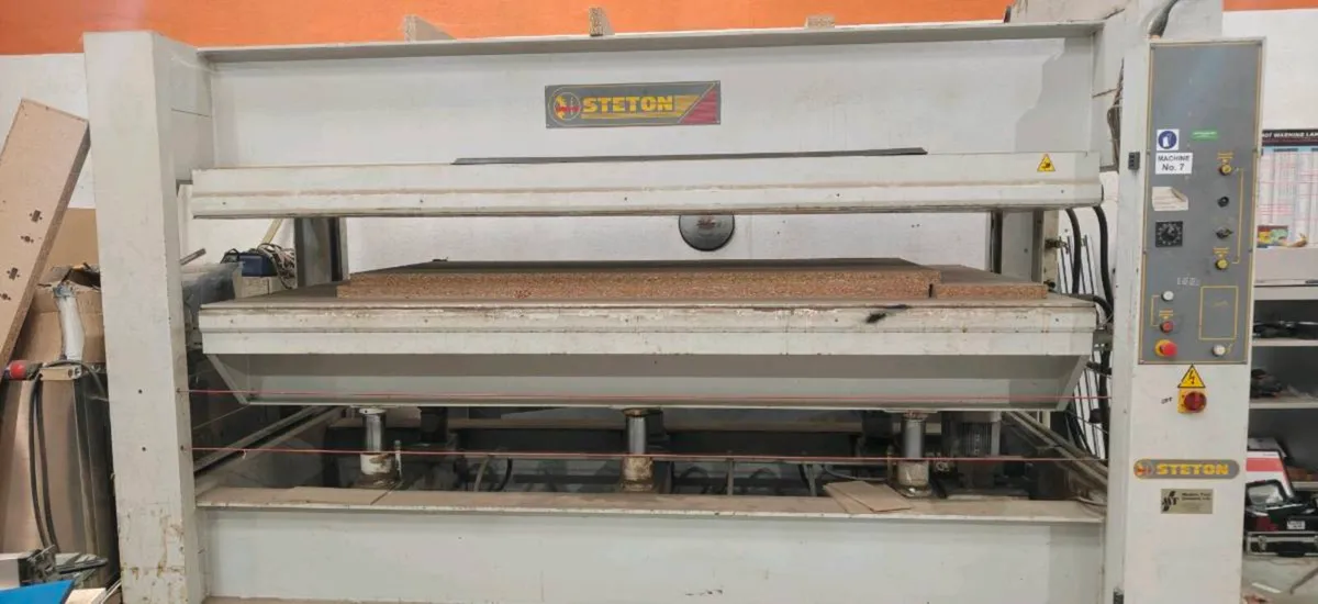 Heavy-Duty STETON Hydraulic Panel / Veneer Press - Image 3