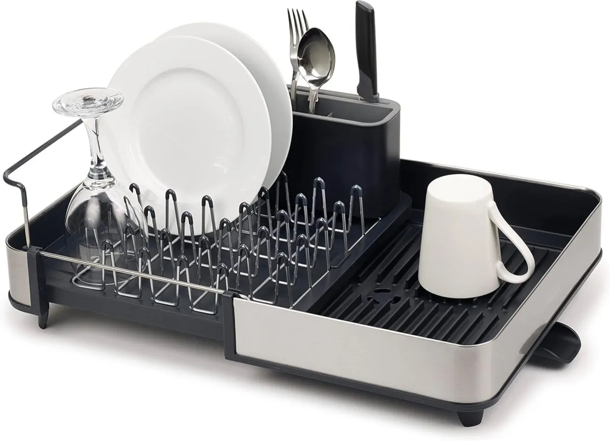 Extend Steel Expandable Dish Drainer Rack - Image 1