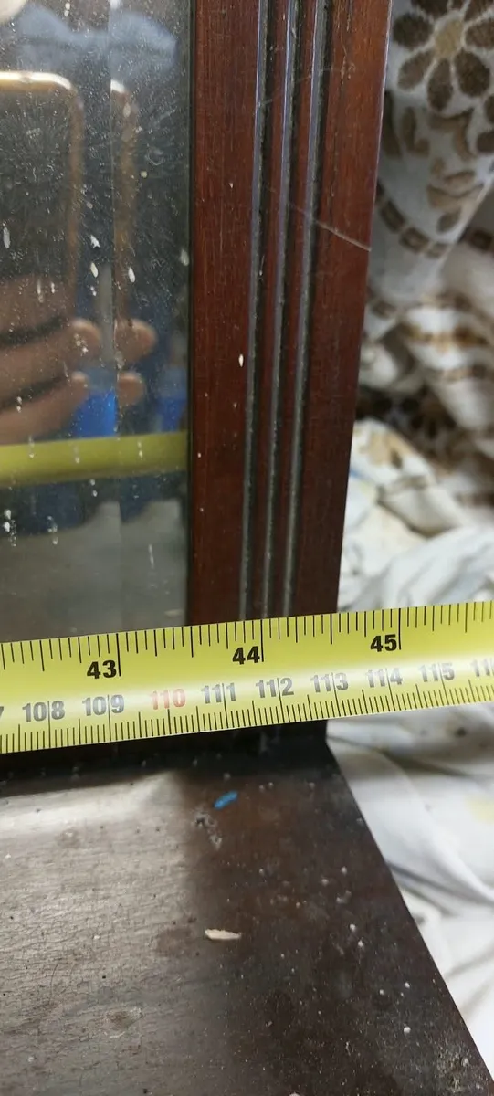 Antique Overmantle mirror HOUSE CLEARANCE - Image 3