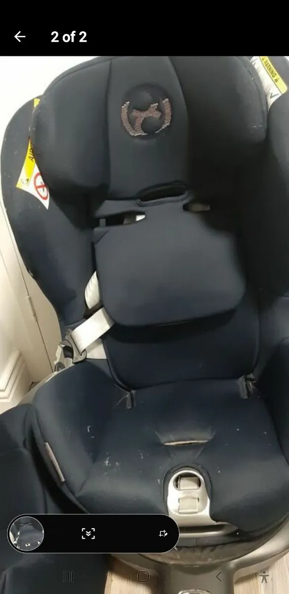 Cybex serona q car seat...navy - Image 2