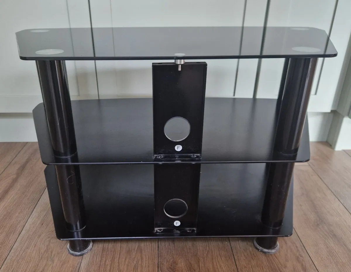 Glass Top TV Stand - Image 2