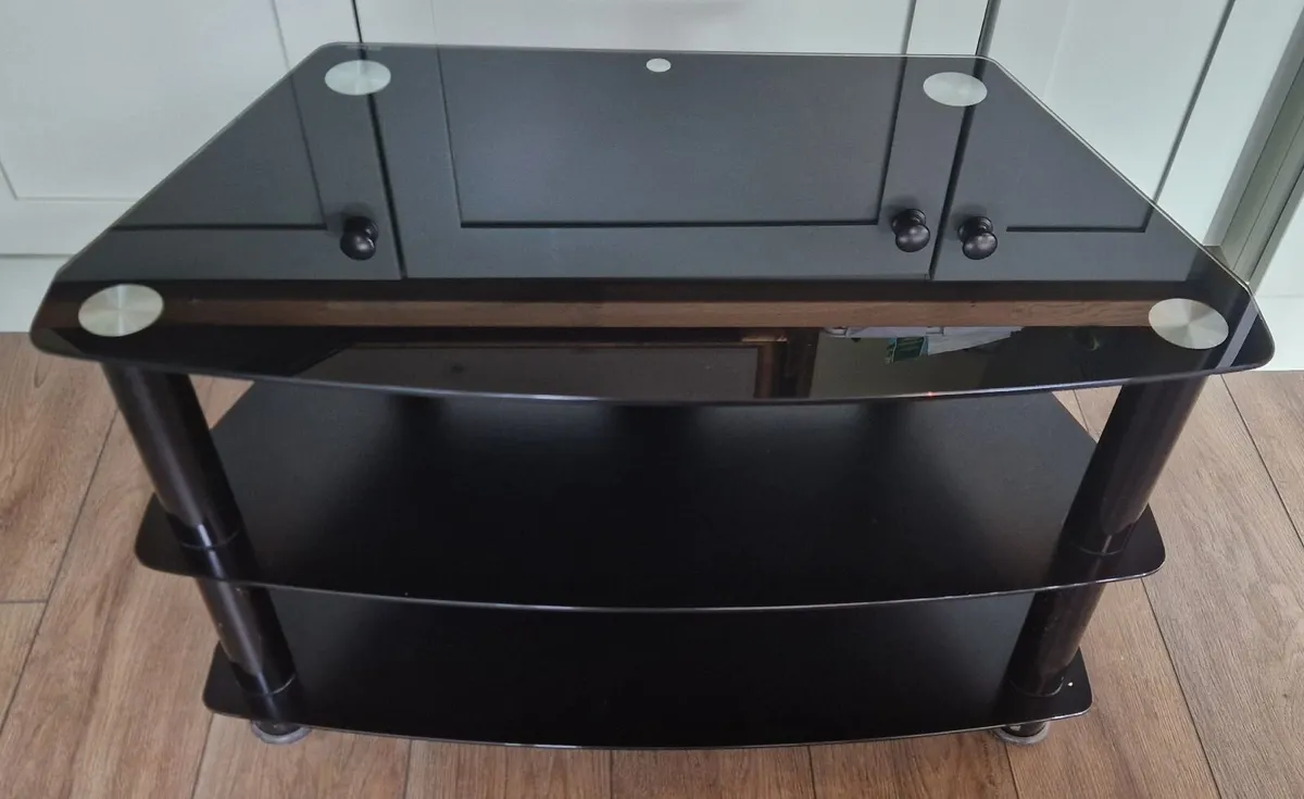 Glass Top TV Stand - Image 3