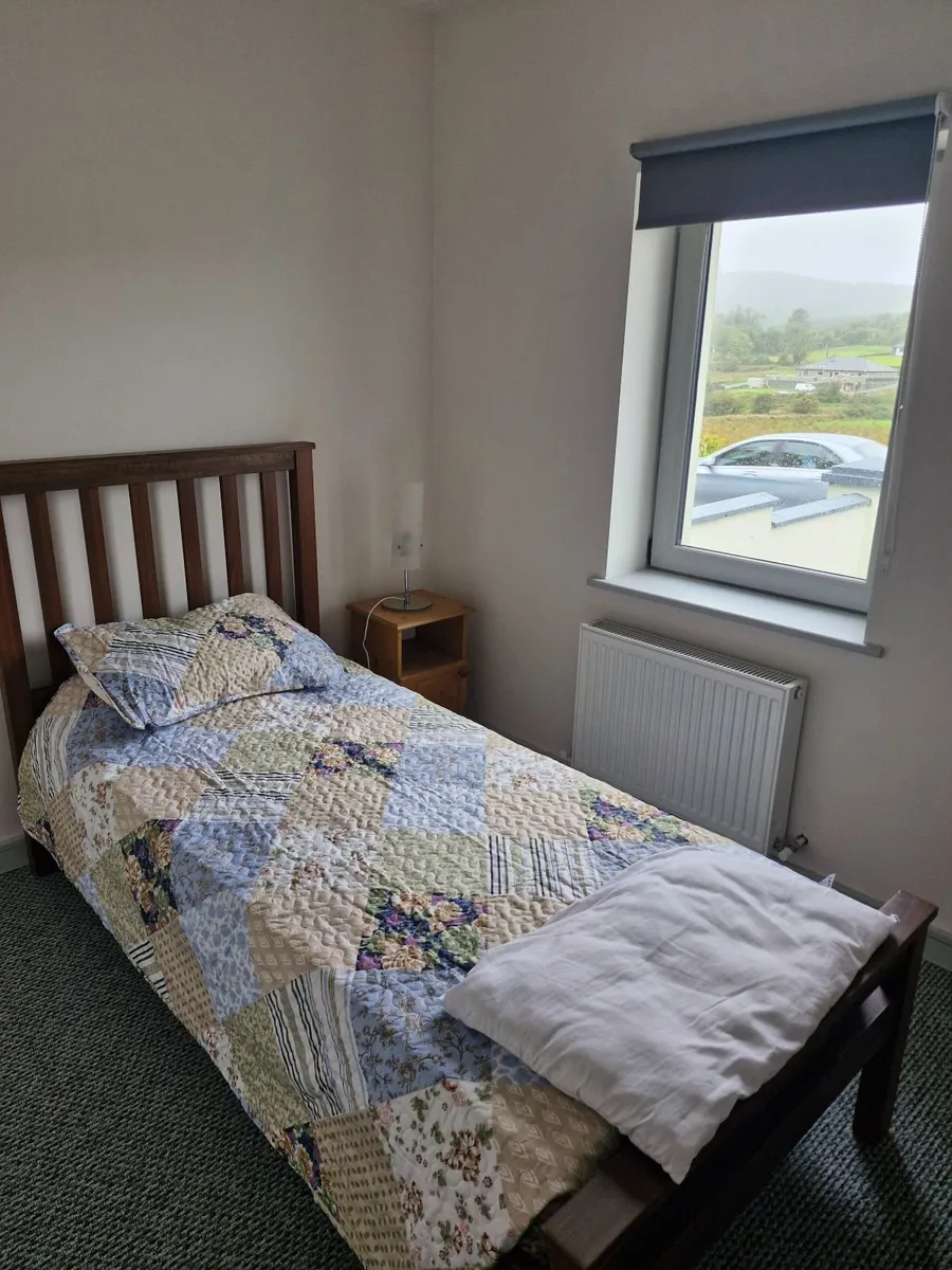 Single  Solid Oak Bed - Image 1