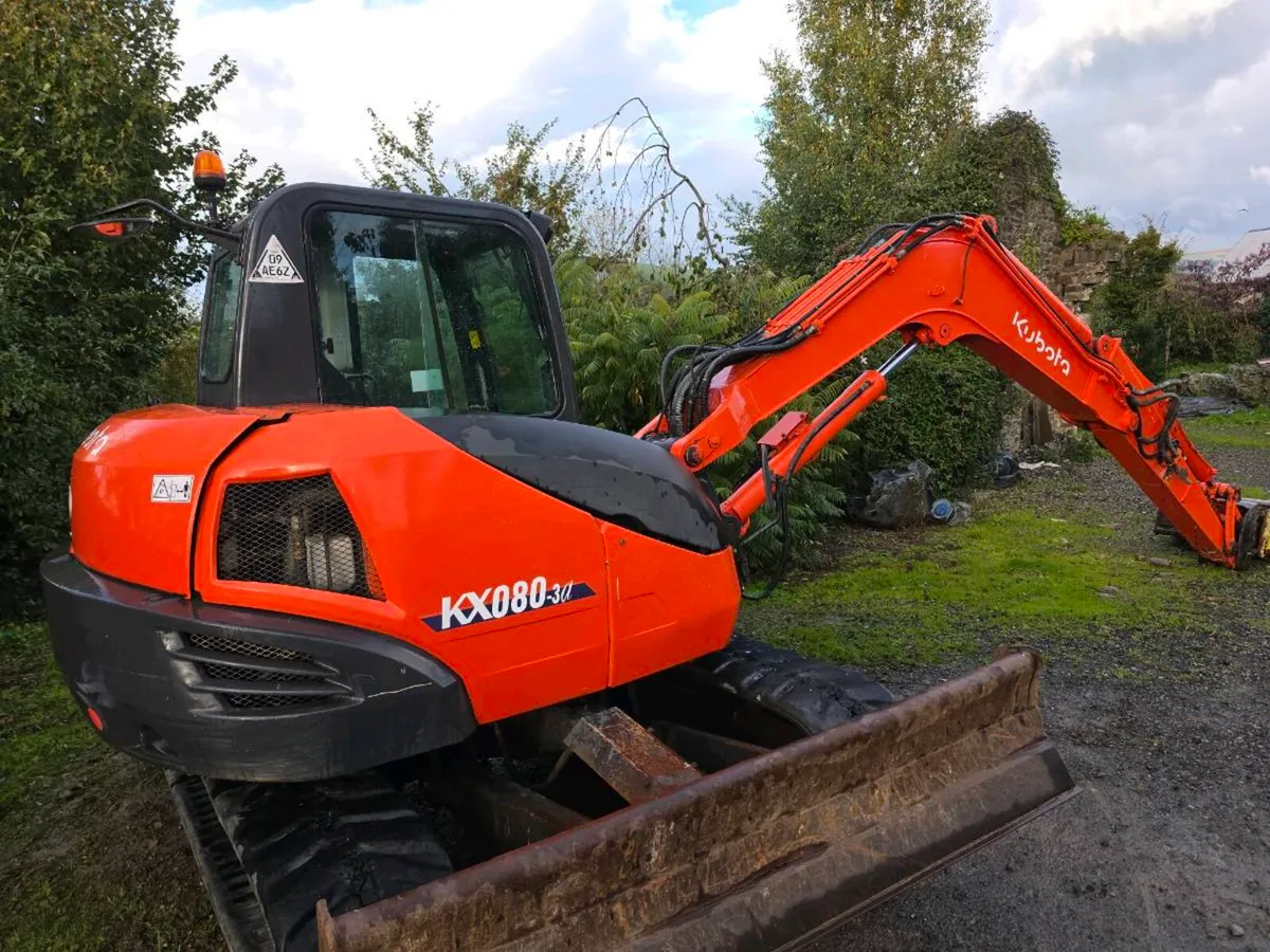 Kx080 Kubota 8ton - Image 1