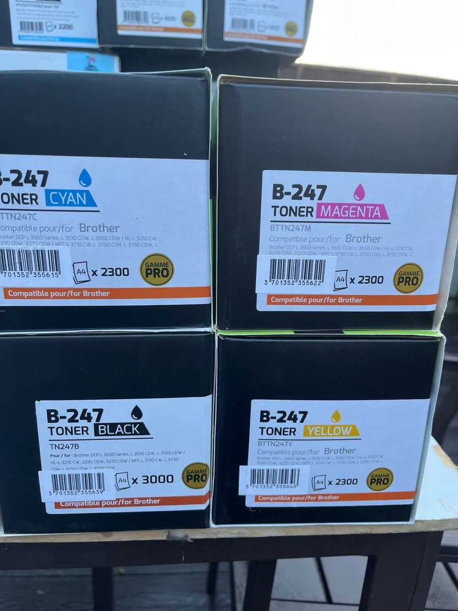 Set of Compatible Brother TN-247 Toners