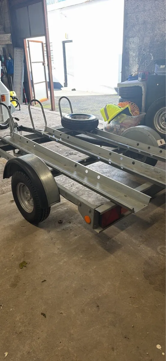 West wood ( Ifor Williams) triple bike trailer - Image 2