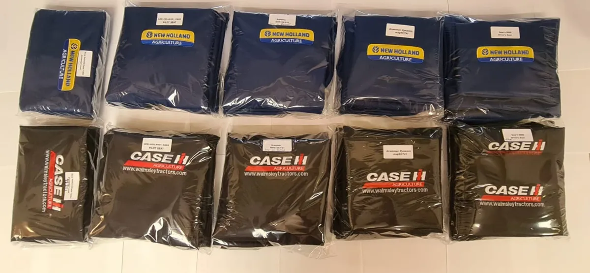 CASE IH & NEWHOLLAND SEAT COVERS - Image 1