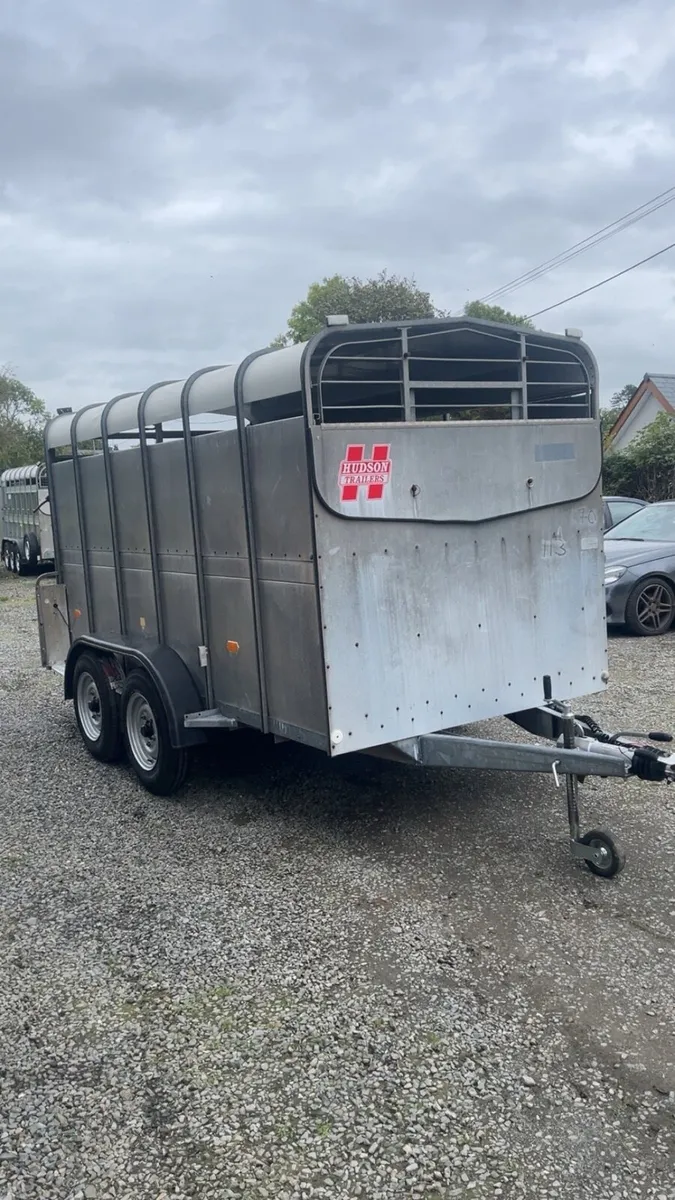 Hudson 12x6 livestock trailer - Image 1