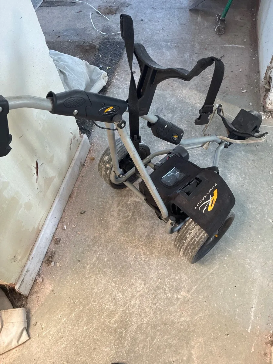 Powerkaddy trolley +battery and charger - Image 1