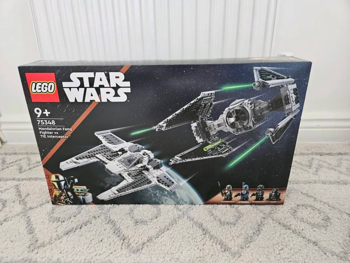 Lego Star Wars 75348-Mando fang Fighter Vs Tie Int - Image 1