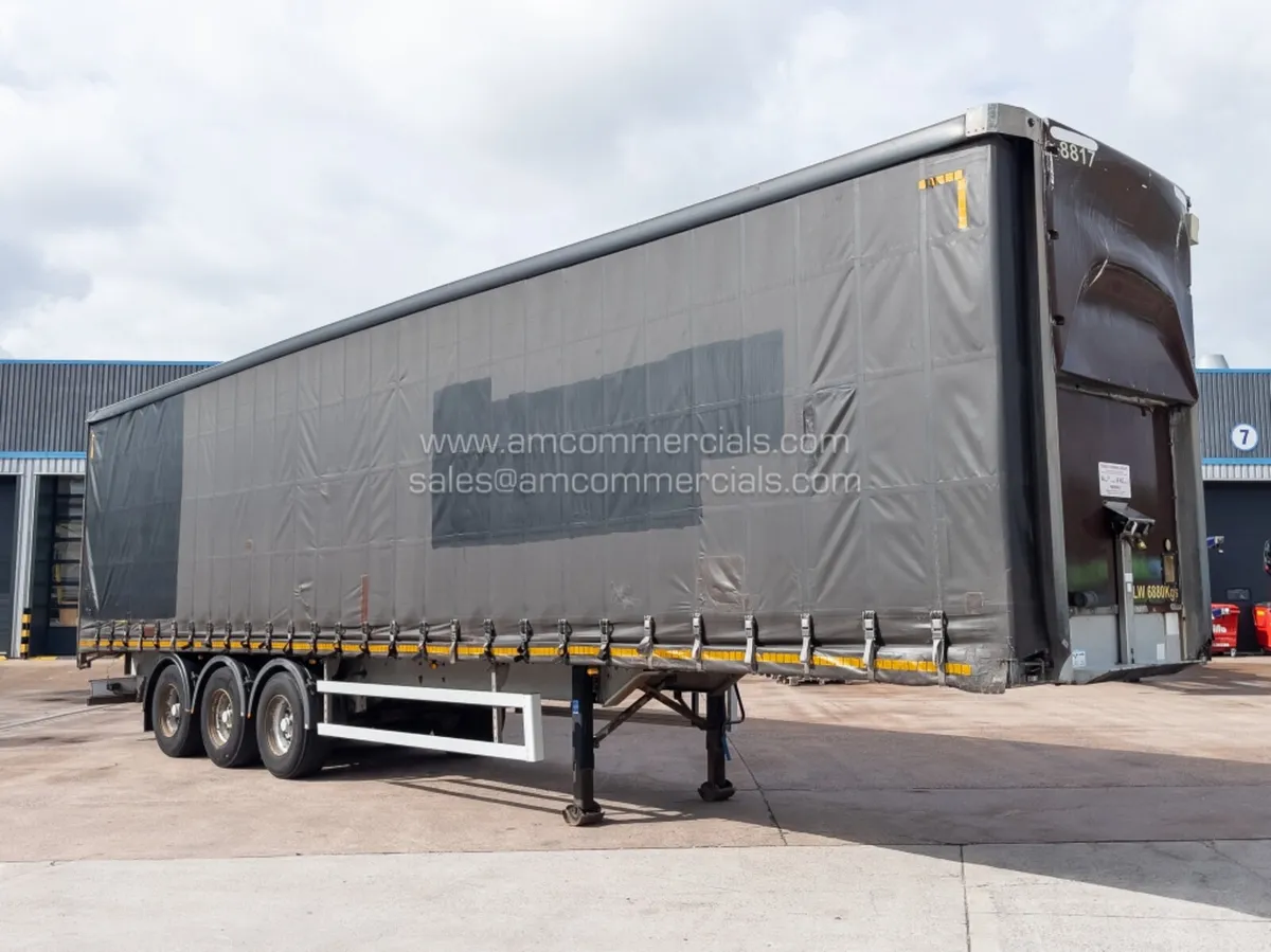 2012 MONTRACON 4450MM CURTAINSIDE TRAILER - Image 2