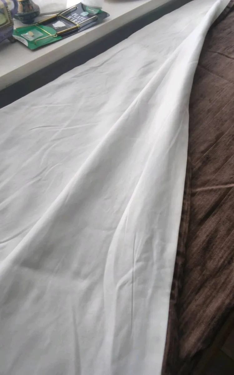 Brand new heavy blackout chocolate brown drapes - Image 3