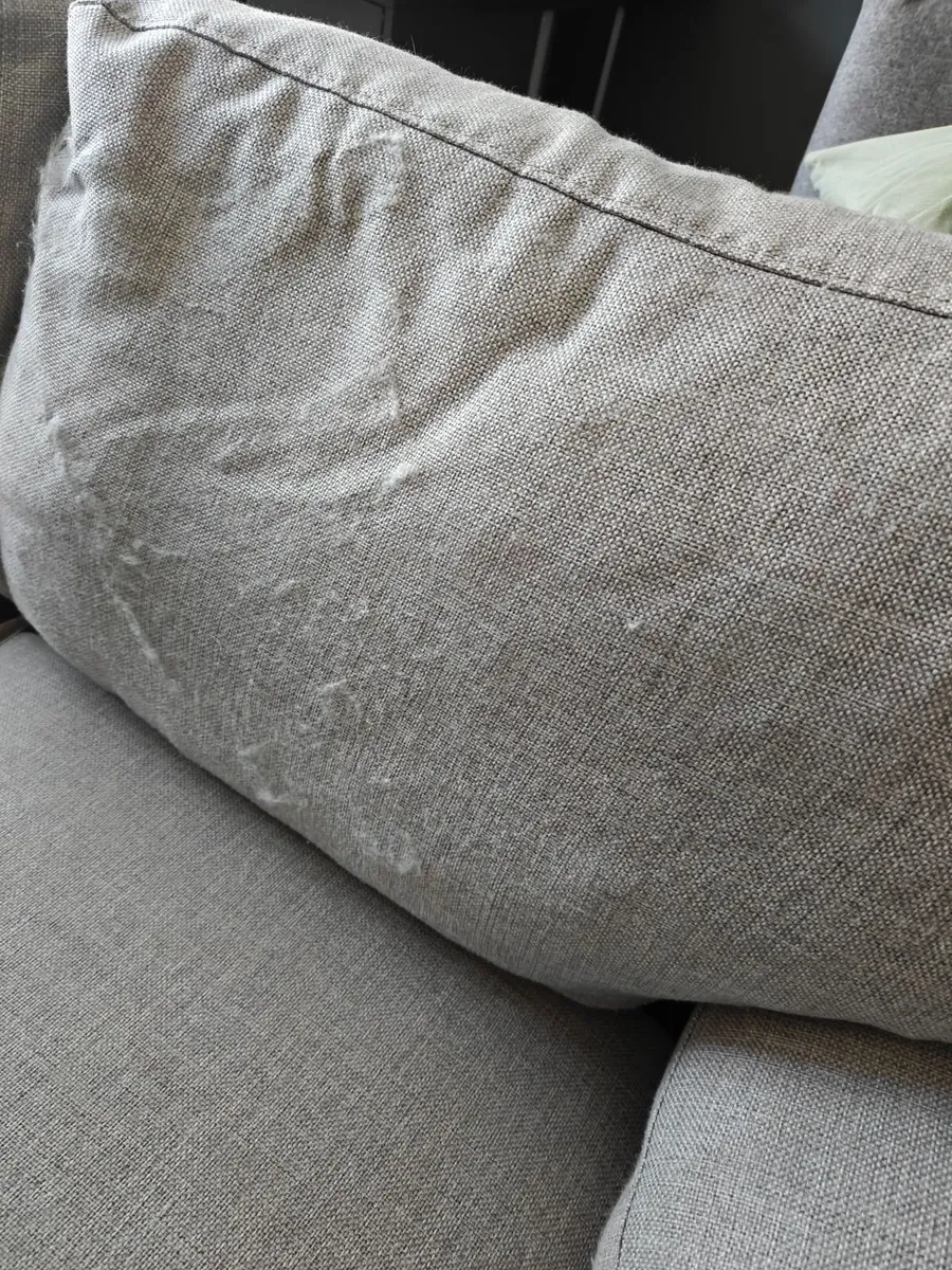 Light grey sofa - Image 4