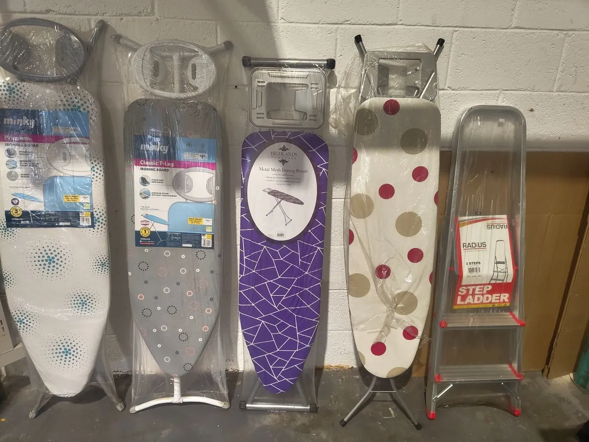 New Minky Iron boards &  Curtin poles. ladder - Image 1