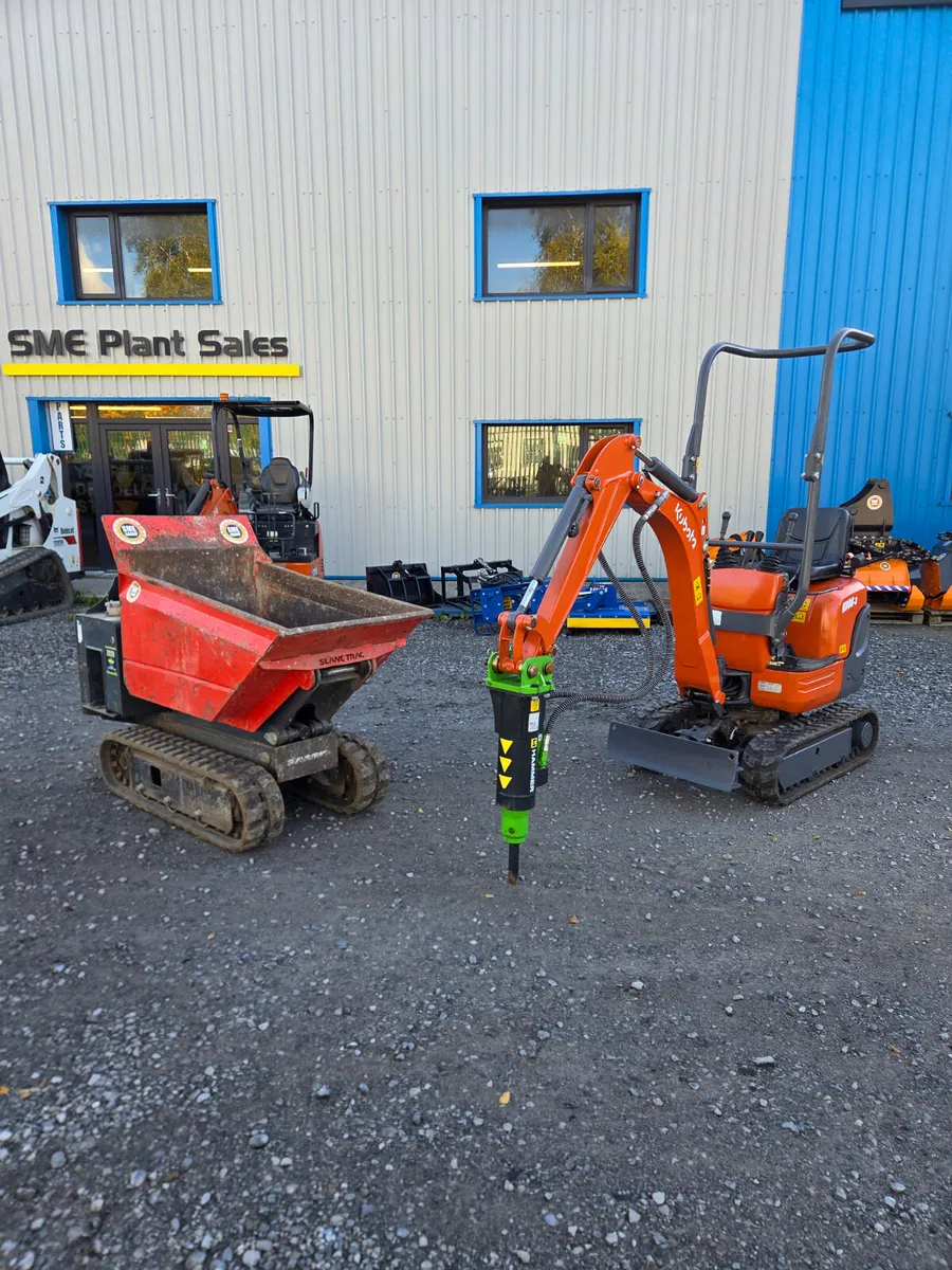 Kubota K008 & Slanetrac Dumper Bundle - Image 1