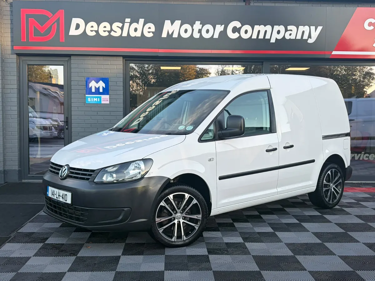 (141)VW CADDY 1.6 TDI//56K KMS//1 OWNER//17” ALLOY - Image 1