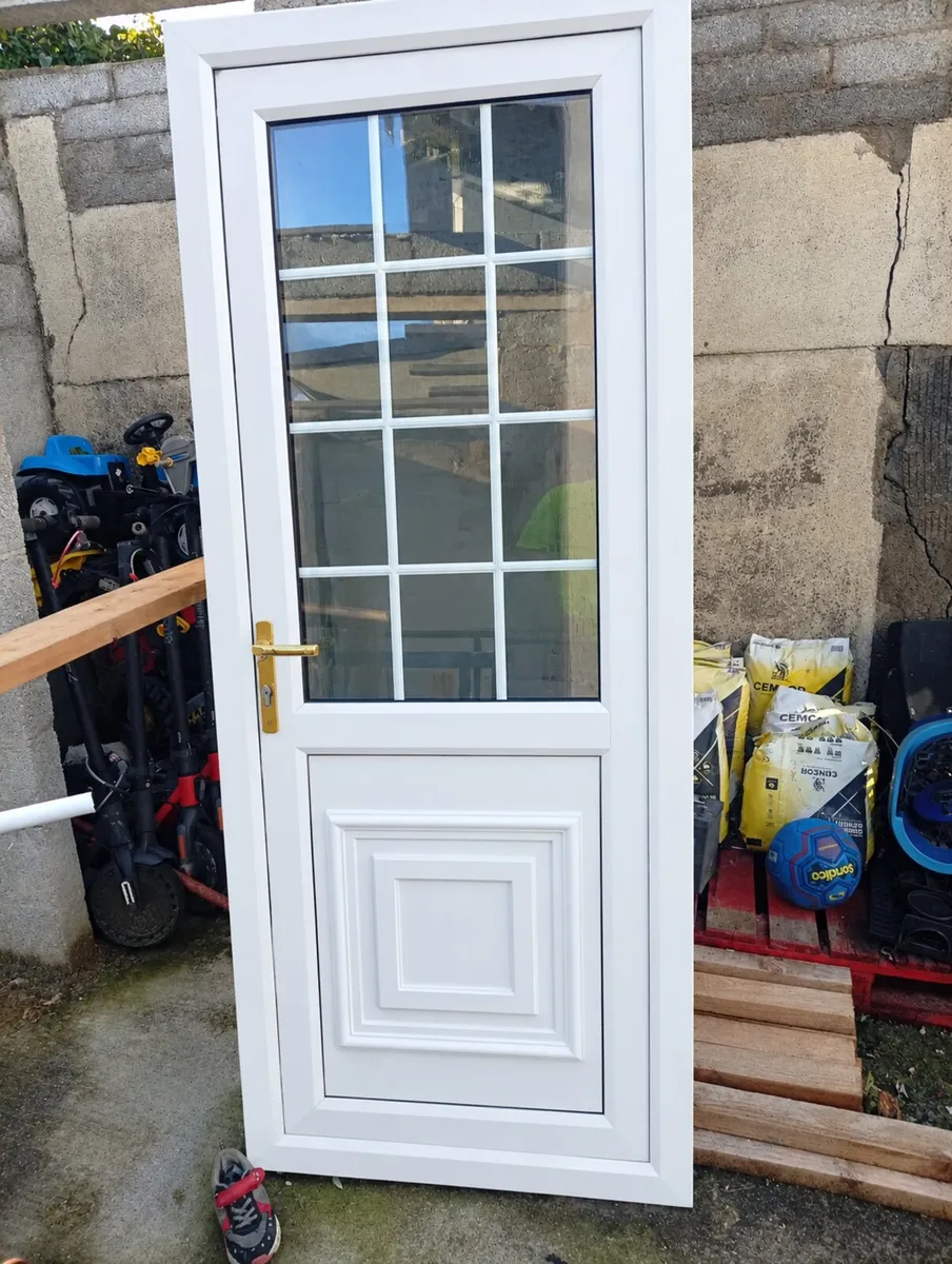 ✅ HIGHLY INSULATED UPVC BACK DOOR AVAILABLE ✅