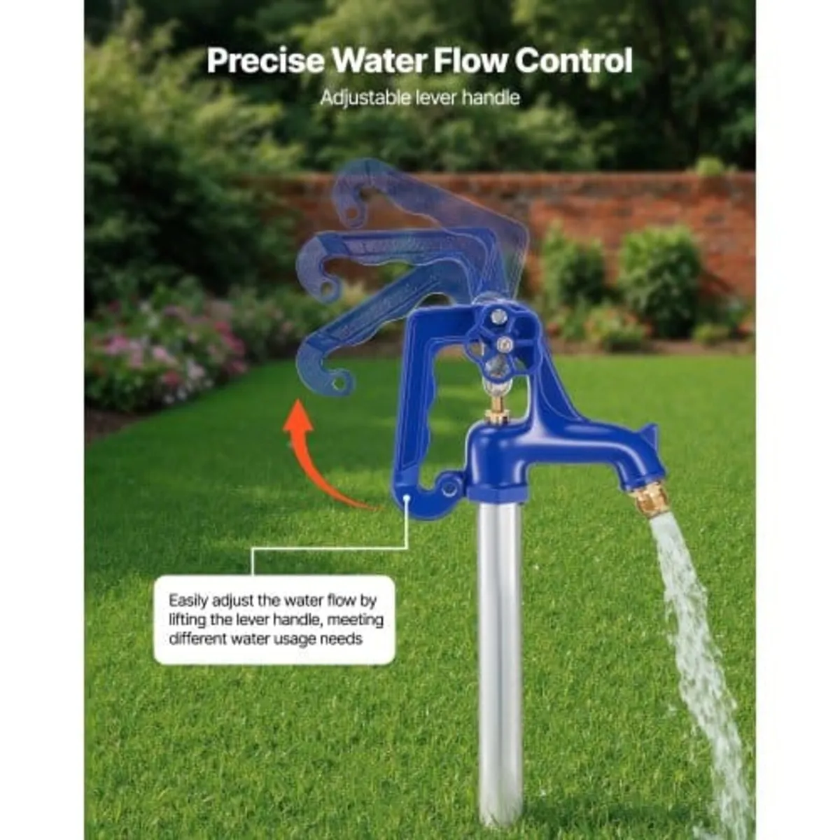 Frost Proof Yard Hydrant, 980mm Freeze-Proof Outdo - Image 3