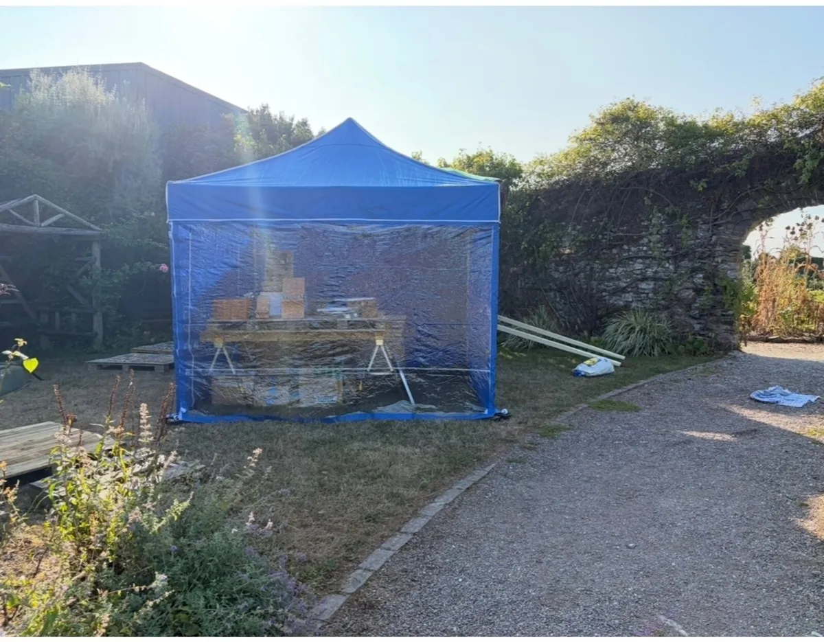 NEW Premium 3x3m Alu50Hex Pop-up GAZEBO (4 sides) - Image 1