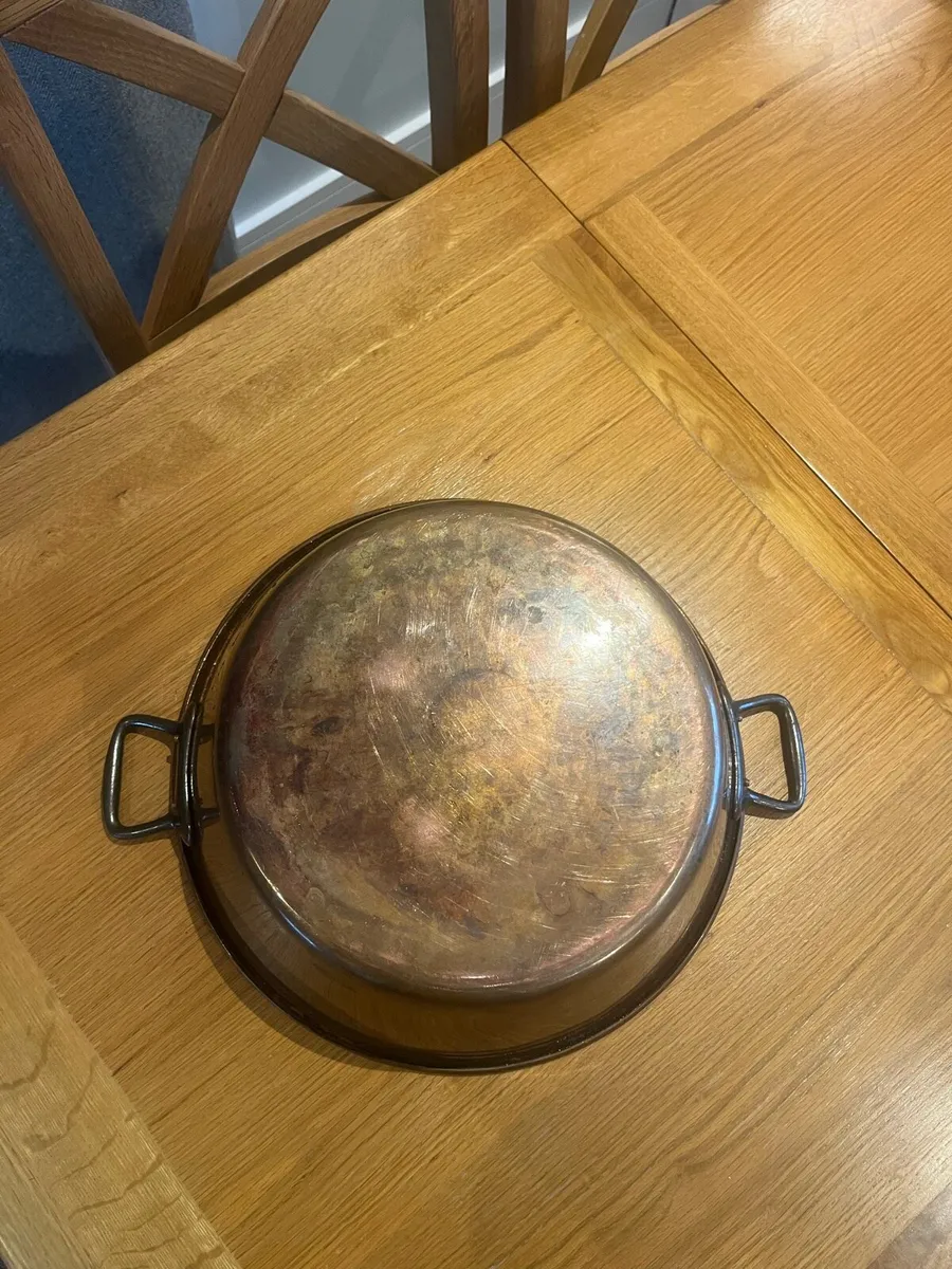 Vintage Copper Preserve Pan - Image 4