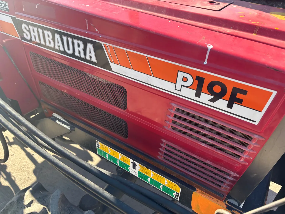 Shibaura p19f compact tractor - Image 3