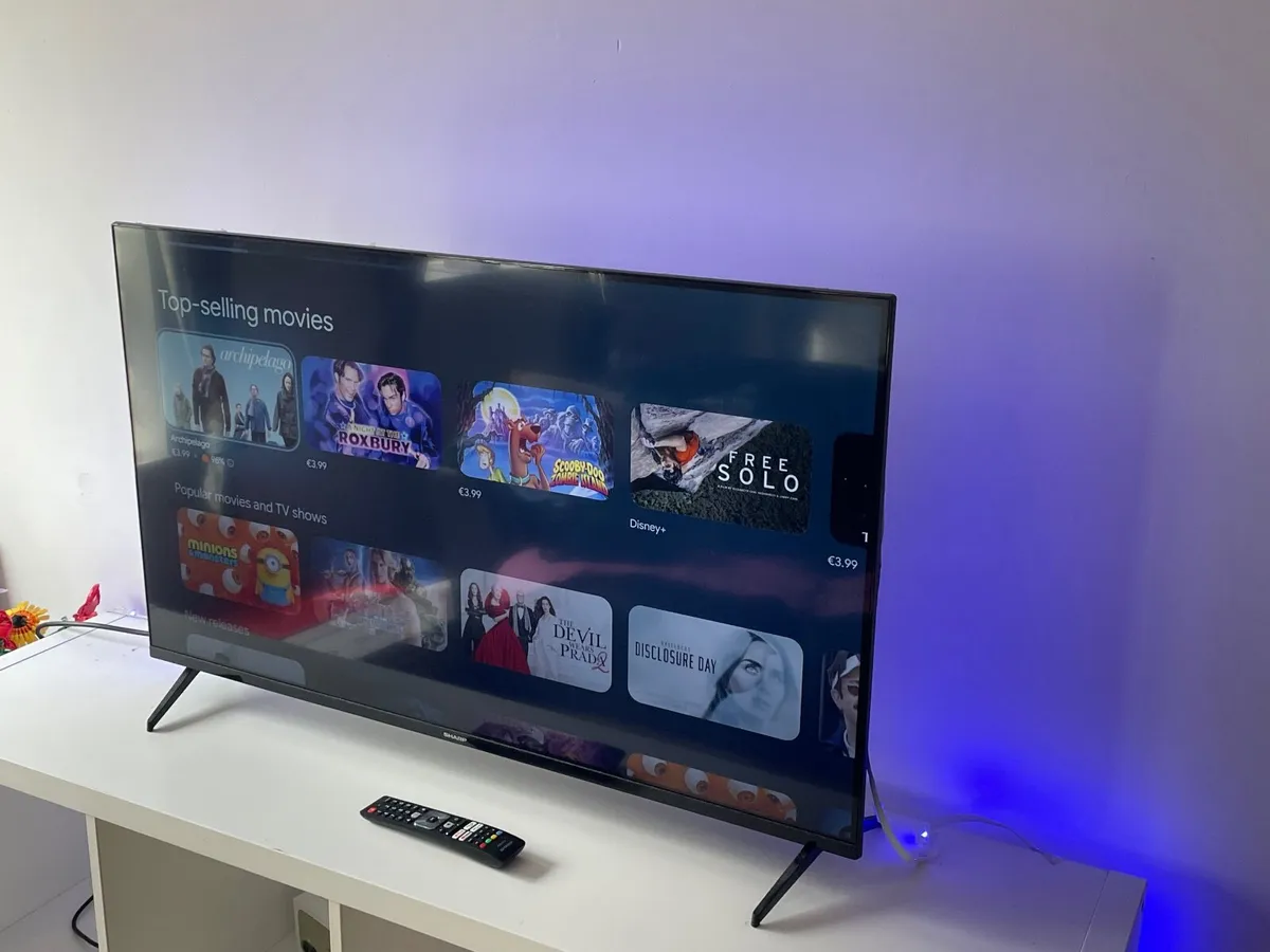 Google TV – Sharp 43" 4K Ultra HD Smart TV – Excel - Image 4