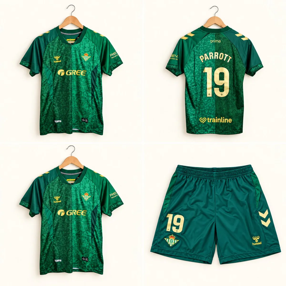 Real Betis Troy Parrott away kit - Image 1