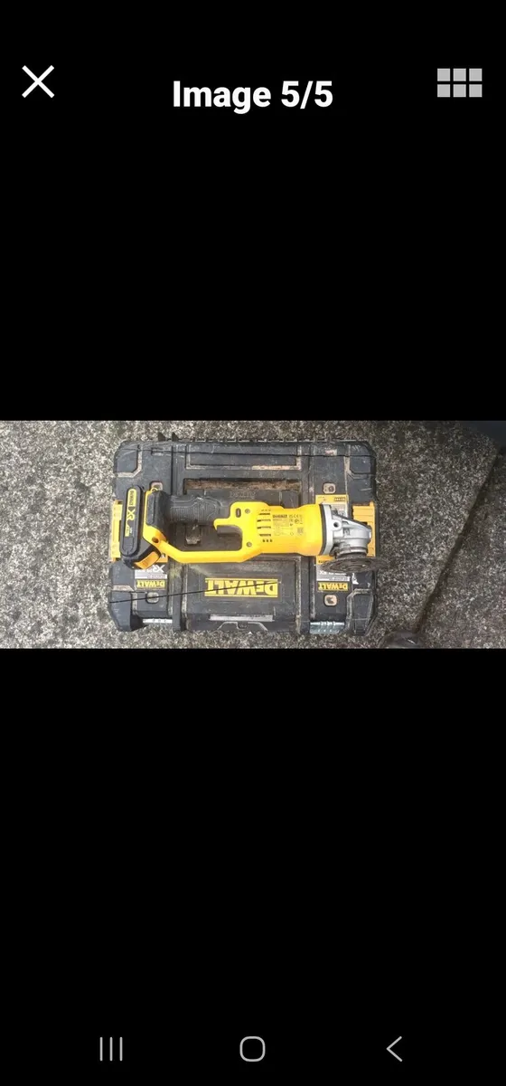 Dewalt grinder ...tools
