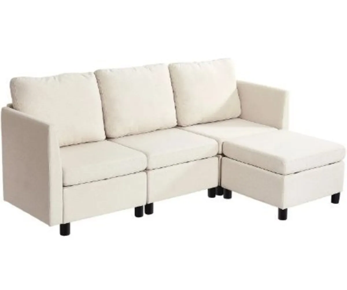 Modular Sectional Sofa, 3-Seater - Image 1