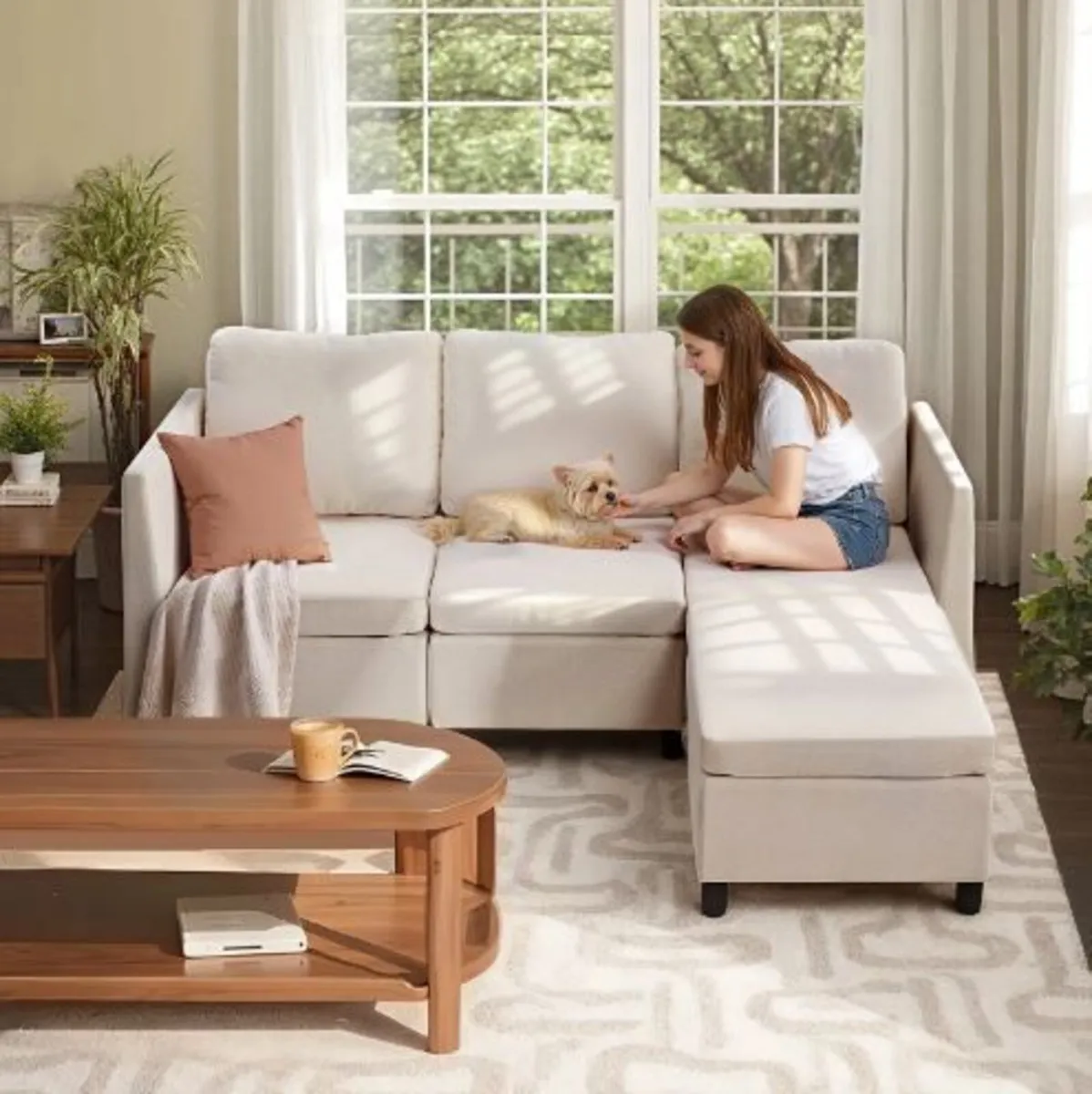 Modular Sectional Sofa, 3-Seater - Image 2