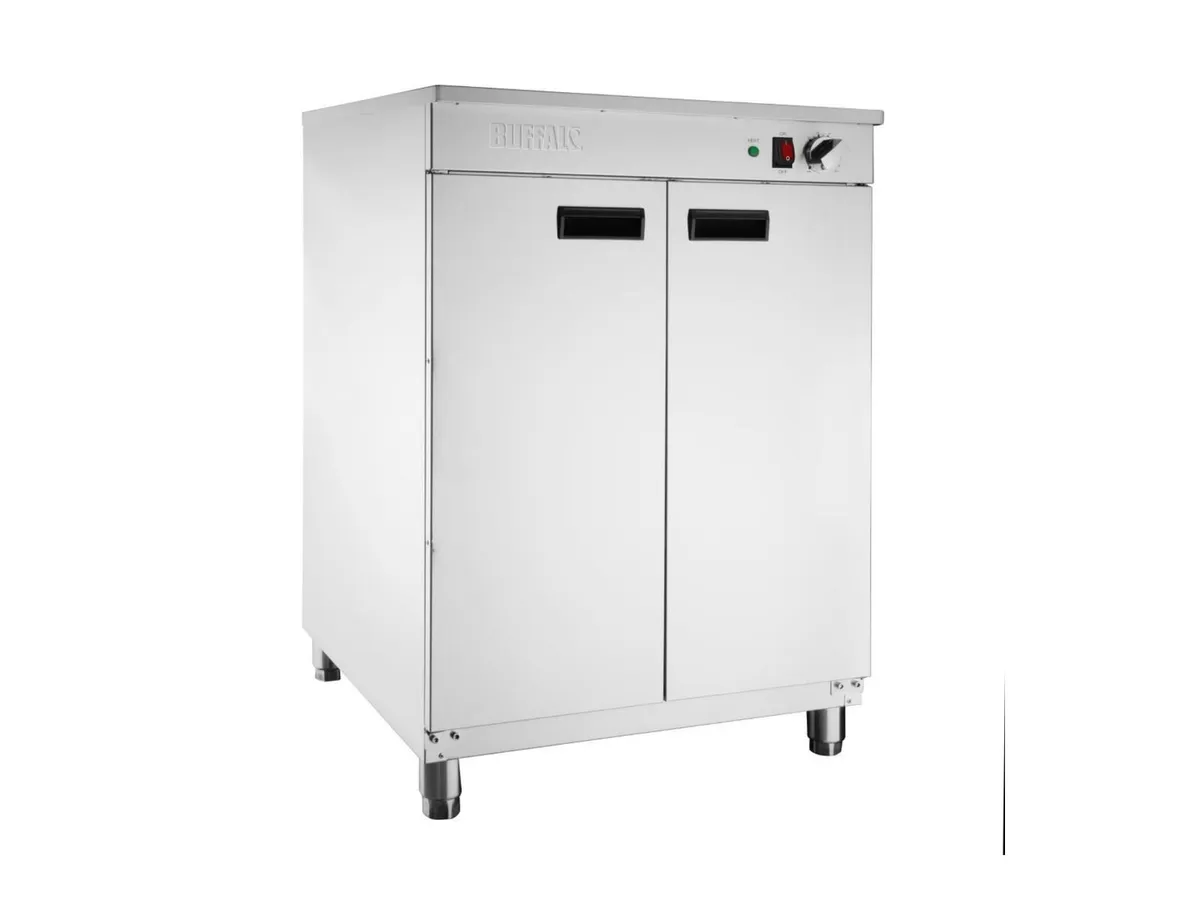 Buffalo Double Door Plate Warmer GP452 - Ex VAT - Image 1